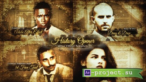 Videohive - 3D Photo History Opener - 28683512 - Project for After Effects
