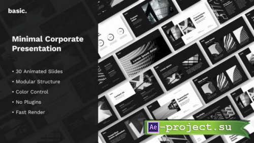 Videohive - Basic. Minimal Corporate Presentation - 28758728 - Project for After Effects