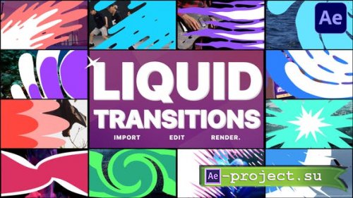 Videohive - Liquid Transitions Pack 11 | After Effects - 29201003 - Project for After Effects