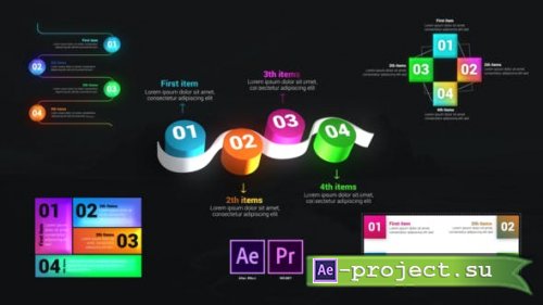 Videohive - Infographic Lists Toolkit - 29212477 - Project for After Effects