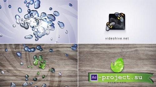 Videohive - Clean Water Logo Reveal - 29220320 - Project for After Effects