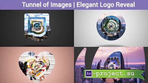 Videohive - Tunnel of Images | Elegant Logo Reveal - 17627515 - Project for After Effects