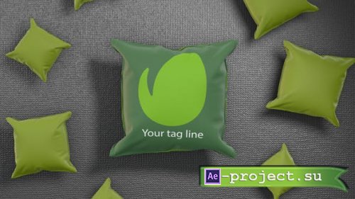 Videohive - Simple Pillow logo reveal - 28462159 - Project for After Effects