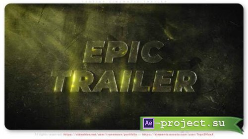 Videohive - Destiny Cinematic Trailer - 29216103 - Project for After Effects