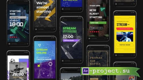 Videohive - Stream Instagram Stories - 29185446 - Project for After Effects