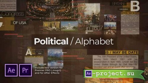 Videohive - Political Alphabet. Historical Slideshow - 29169639 - Project for After Effects