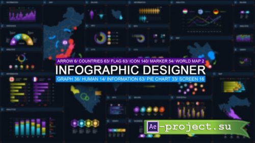 Videohive - Infographic designer - 25936012 - Project for After Effects