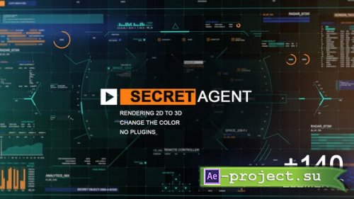 Videohive - Secret agent - 25548730 - Project for After Effects