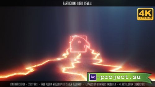 Videohive - Earthquake Logo Reveal - 29227664 - Project for After Effects