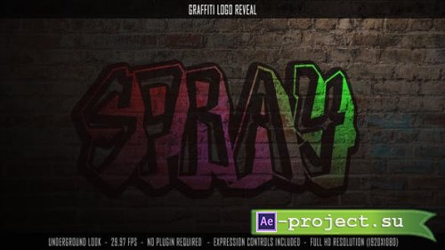 Videohive - Graffiti Logo Reveal - 29234601 - Project for After Effects