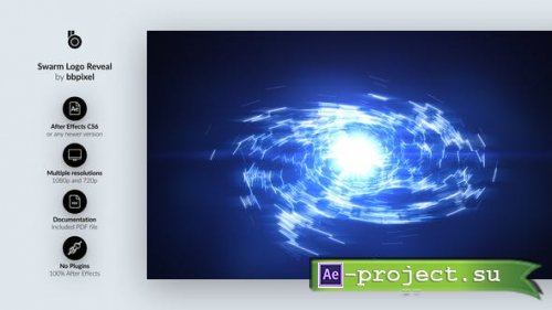 Videohive - Swarm Logo Reveal - 29070362 - Project for After Effects