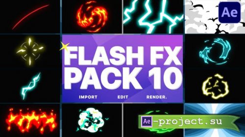 Videohive - Flash FX Elements Pack 10 | After Effects - 29239474 - Project for After Effects