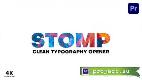 Videohive - Clean Stomp Opener - 28944515  - Premiere Pro & After Effects Templates