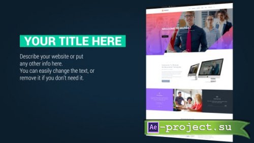 Videohive - Website Presentation 14536163 - Project for After Effects