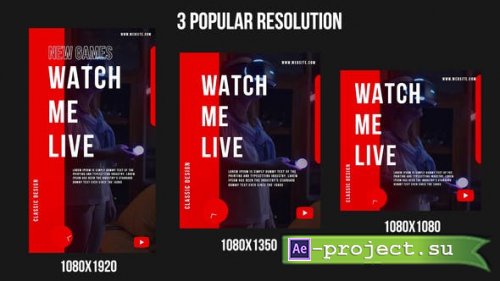 Videohive - Gaming Instagram Storis - 29301313 - Project for After Effects