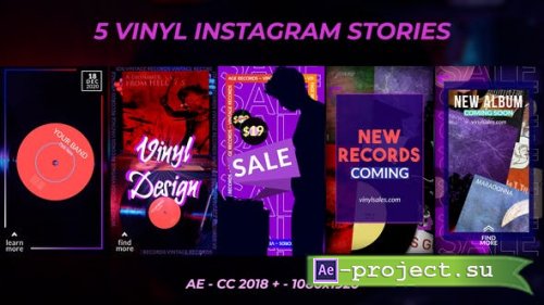 Videohive - Vinyl Record Stories - 29254792 - Project for After Effects