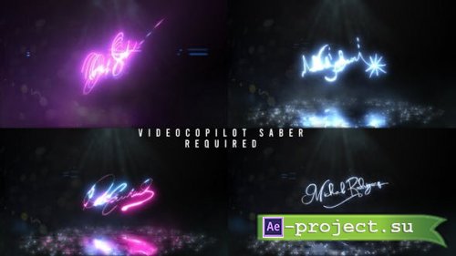 Videohive - Reveal Your Signature - 29056823 - Project for After Effects