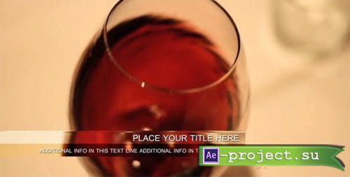 Videohive - Glass Lower Third - 6007523 - Project for After Effects