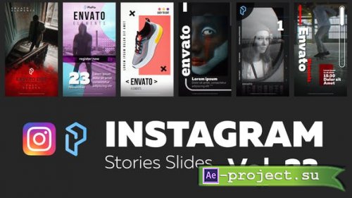 Videohive - Instagram Stories Slides Vol. 23 - 29315574 - Project for After Effects