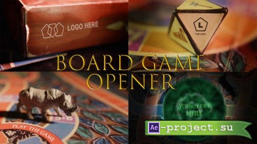 Videohive - Adventure Board Game Opener - 29315802 - Project for After Effects