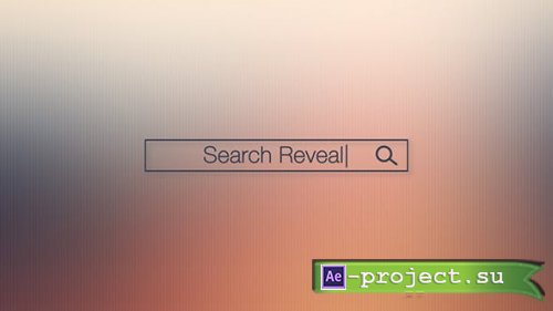 Videohive - Search Bar Logo Reveal - 15181202 - Project for After Effects