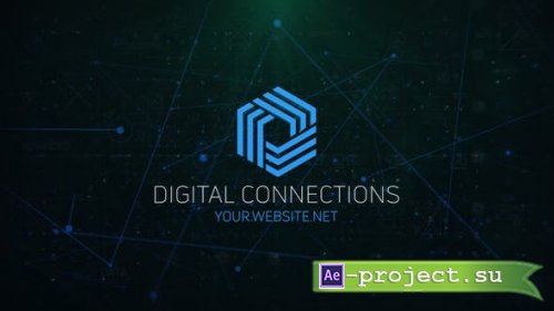 Videohive - Digital Connections Logo - 29340600 - Project for After Effects