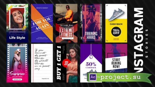 Videohive - Instagram Stories - 29304120 - Project for After Effects