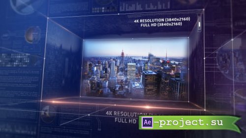 Videohive - High Tech Slideshow and Logo Reveal - 14808610 - Project for After Effects
