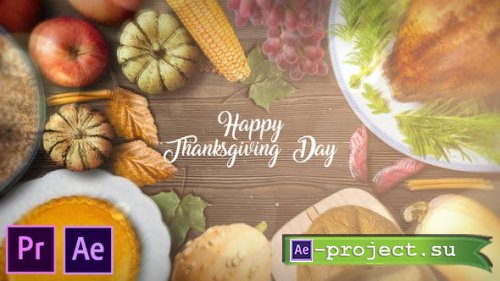 Videohive - Thanksgiving Special Promo - Premiere Pro - 29303117 - Project for After Effects