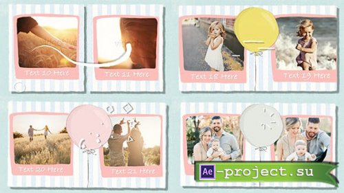 Videohive - Clean Happy Slideshow - 20027817 - Project for After Effects