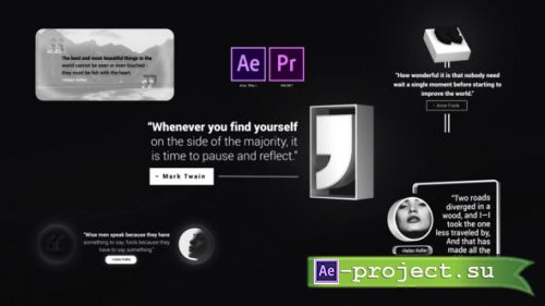 Videohive - Unique Quote Titles - 29352501 - Project for After Effects