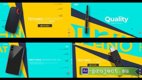 Videohive - Technologic Product Promo V3 - 27114872 - Project for After Effects