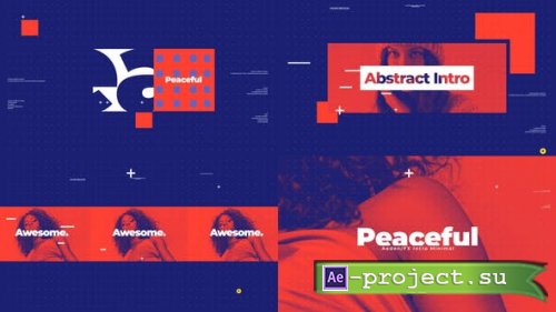 Videohive - Peaceful Abstract Intro - 26709152 - Project for After Effects