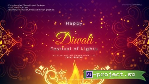 Videohive - Happy Diwali Opener - 29307473 - Project for After Effects