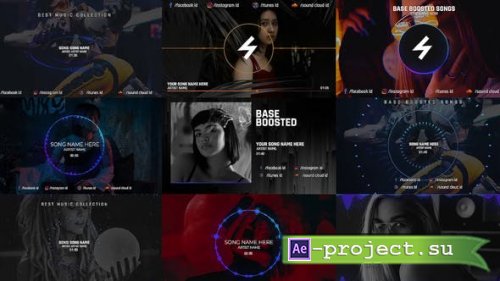 Videohive - Music Visualizer V.1 - 29362104 - Project for After Effects