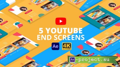 Videohive - Youtube End Screens Vol.3 | After Effects - 29368356 - Project for After Effects