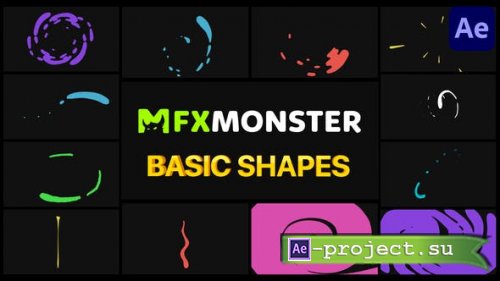 Videohive - Basic Shapes Pack | After Effects - 29383516 - After Effects Project & Script