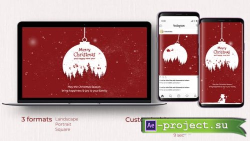 Videohive - Christmas Ball Opener - 29312994 - Project for After Effects