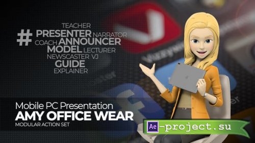 Videohive - Presentation Mobile PC Amy Office Wear - 26830490 - Project for After Effects