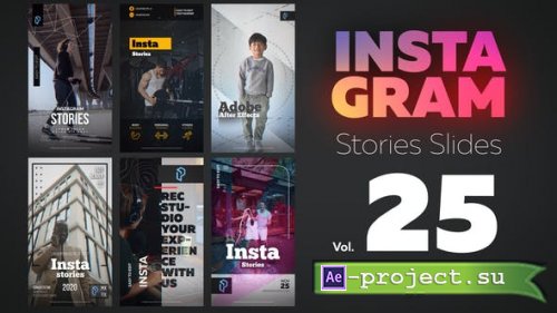 Videohive - Instagram Stories Slides Vol. 25 - 29412526 - Project for After Effects