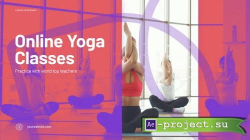 Videohive - Online Yoga Promo - 29408252 - Project for After Effects
