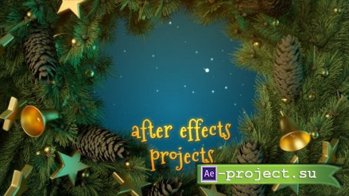 Videohive - New Year card 3D - 2 - 29345879 - Project for After Effects