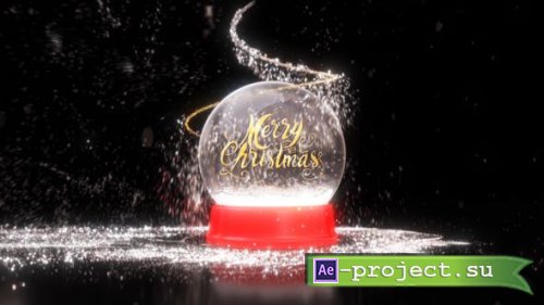 Videohive - Snow Globe Logo - 29228133 - Project for After Effects