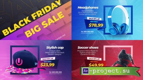 Videohive - Black Friday Sale Promo Slideshow - 29350113 - Project for After Effects