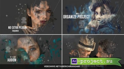 Videohive - Brush Memories - 21197443 - Project for After Effects