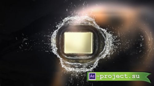 Videohive - Dropping Splash Logo Reveal - 21619091 - Project for After Effects