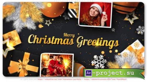 Videohive - Christmas Greetings - 29402779 - Project for After Effects