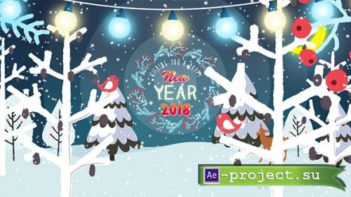 Videohive - New Year's and Christmas Greetings - 20982681 - Project for After Effects