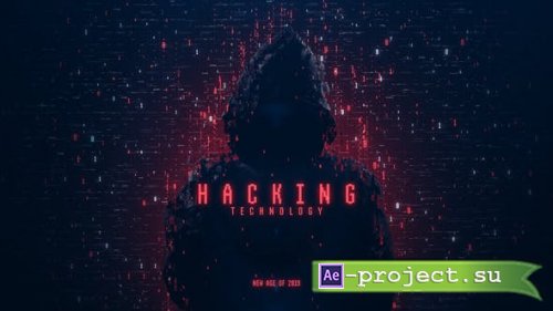 Videohive - Hacker Logo Reveal - 23671380 - Project for After Effects