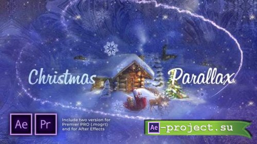 Videohive - Christmas Parallax Slideshow - 29449240 - Project for After Effects